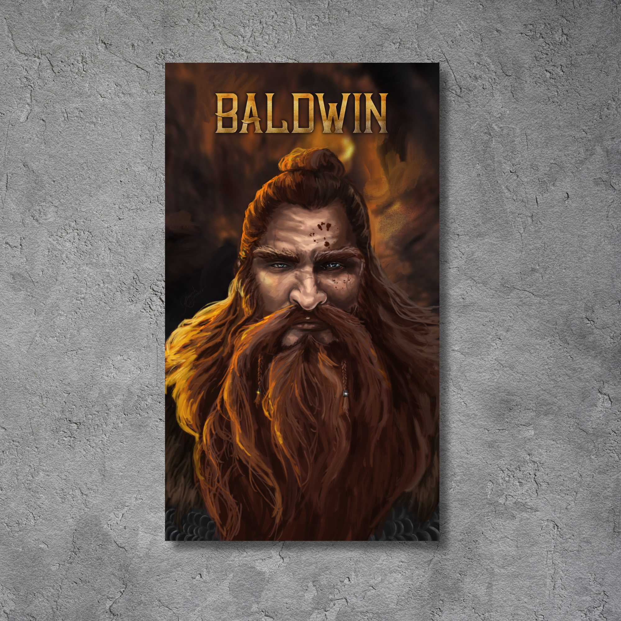 Main Character Art Cards
