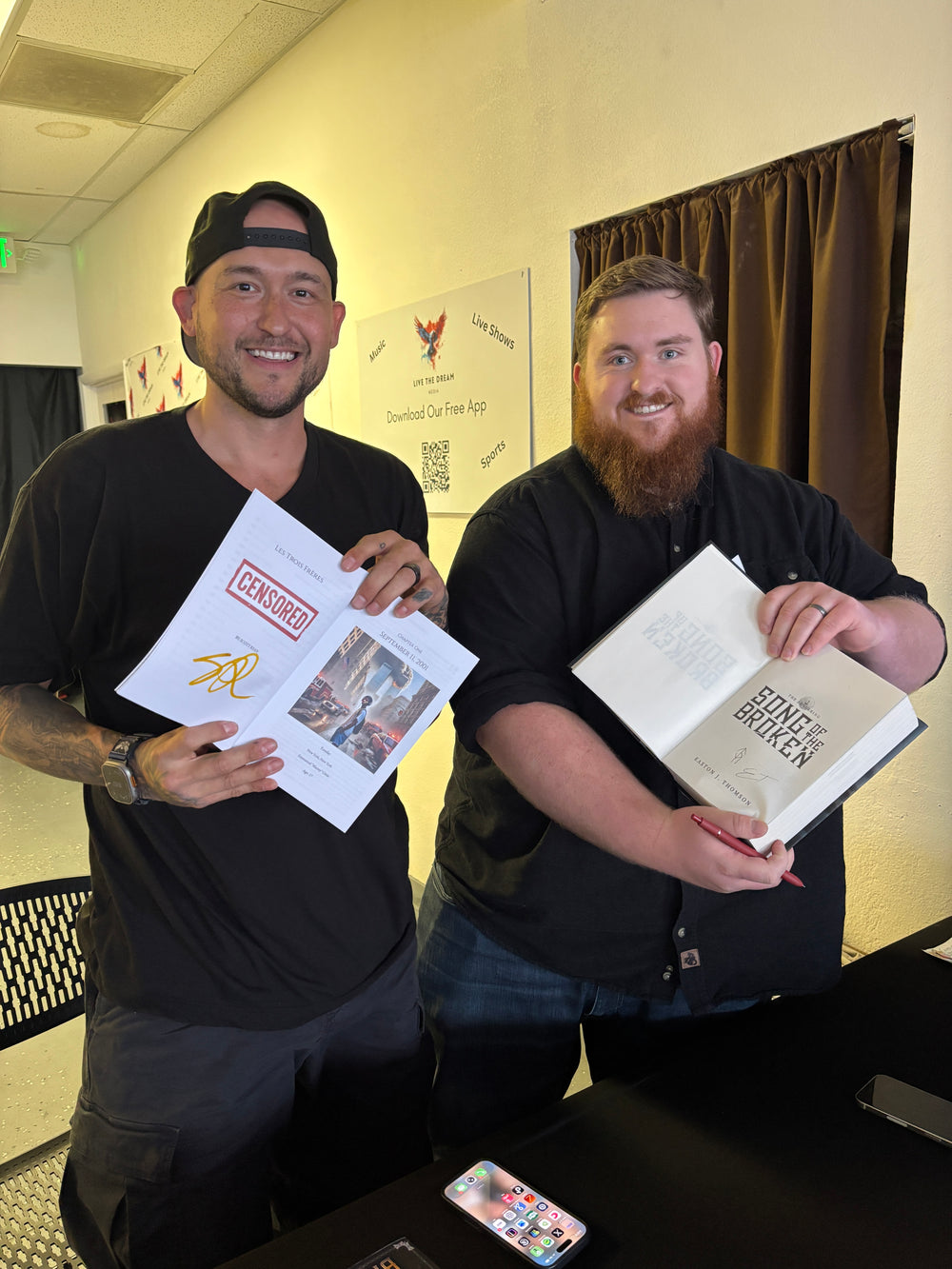Photo of authors Easton J. Thomson and Scott Ryan